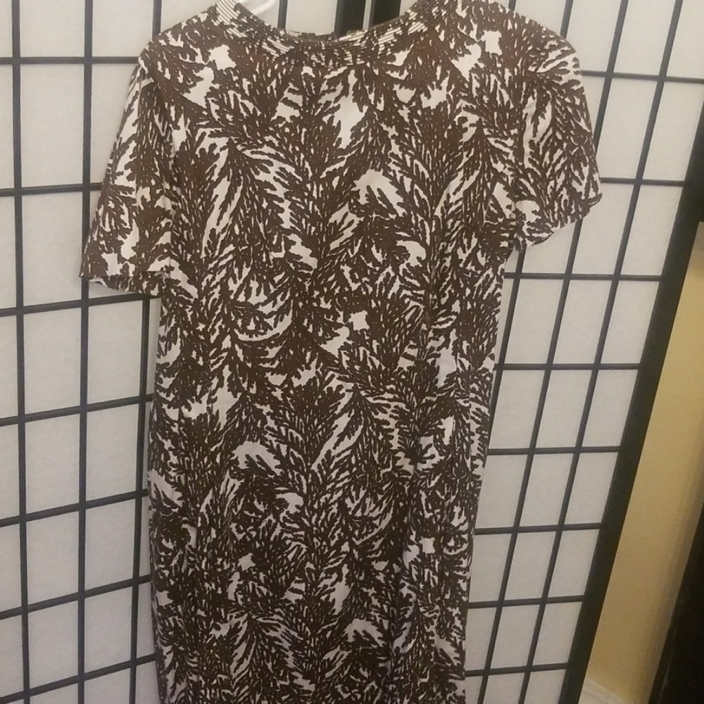 Vintage Tiki Dress, McMullen, Pockets! XL